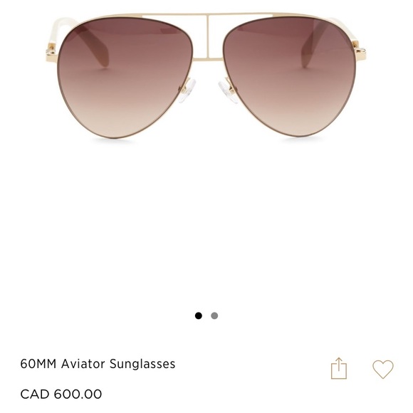 Authentic Balmain Oversized Aviator Sunglasses - Picture 8 of 8